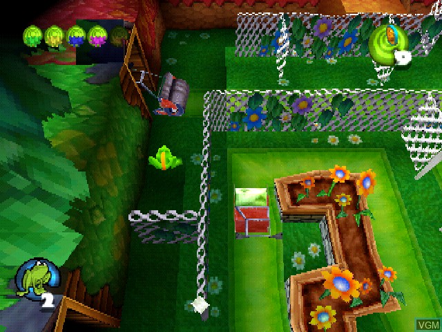 Image in-game du jeu Frogger 2 - Swampy's Revenge sur Sony Playstation