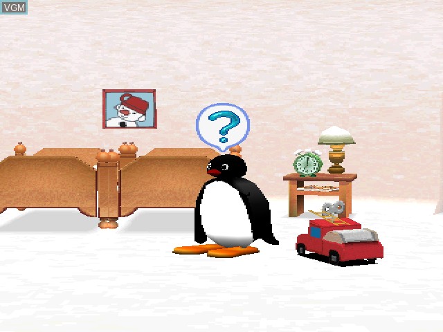 Image in-game du jeu Fun! Fun! Pingu sur Sony Playstation
