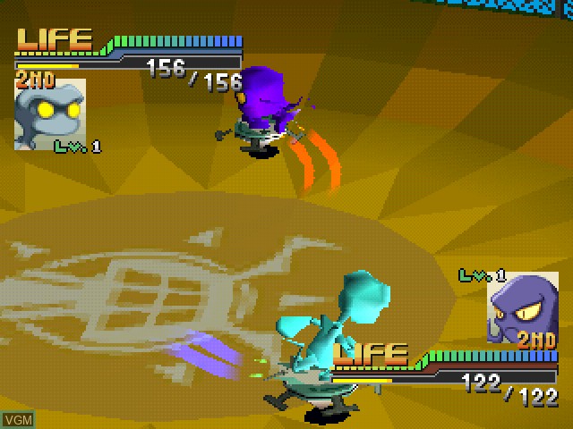 Image in-game du jeu Gangway Monsters sur Sony Playstation