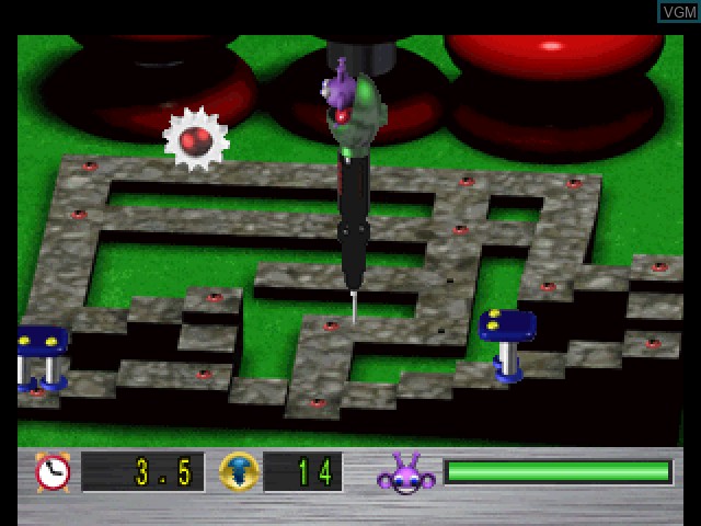 Image in-game du jeu Gubble sur Sony Playstation