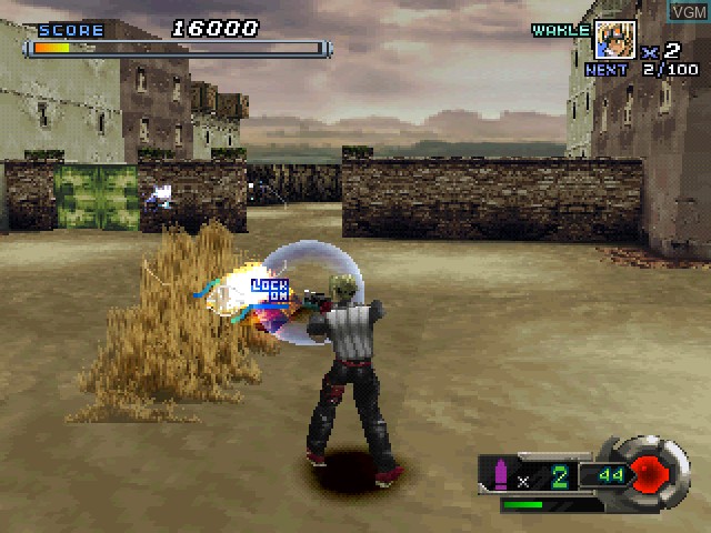 Image in-game du jeu Gungage sur Sony Playstation