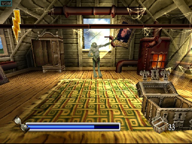 Image in-game du jeu Harry Potter and the Chamber of Secrets sur Sony Playstation