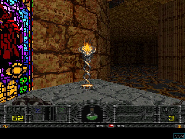 Image in-game du jeu Hexen - Beyond Heretic sur Sony Playstation