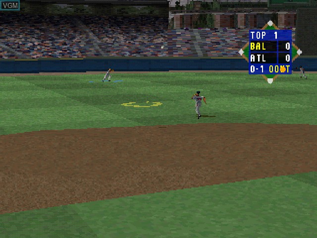 Image in-game du jeu High Heat Baseball 2000 sur Sony Playstation