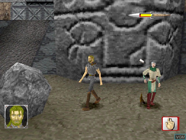 Image in-game du jeu Hikari no Shima - Seven Lithographs in Shining Island sur Sony Playstation