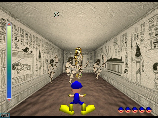 Image in-game du jeu Hit Back sur Sony Playstation