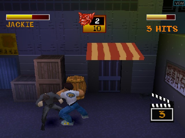 Image in-game du jeu Jackie Chan - Stuntmaster sur Sony Playstation