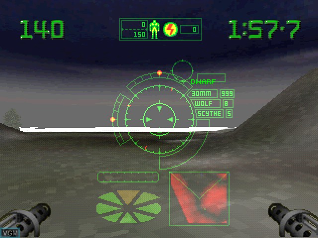 Image in-game du jeu Krazy Ivan sur Sony Playstation