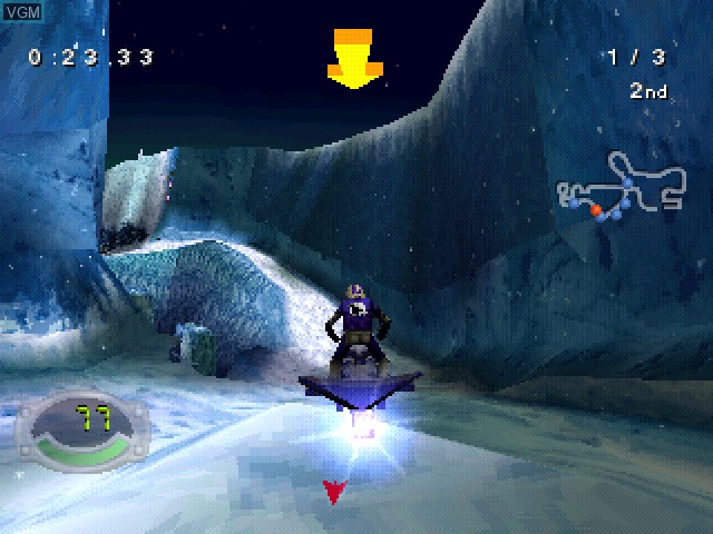 Image in-game du jeu Jet Moto 3 sur Sony Playstation
