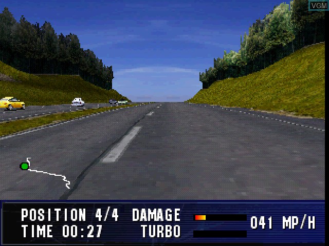 Image in-game du jeu London Racer sur Sony Playstation