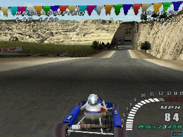 Image in-game du jeu Kart Challenge sur Sony Playstation
