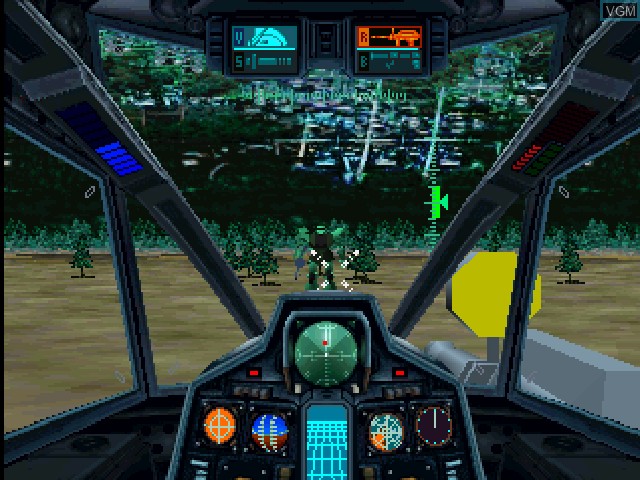 Image in-game du jeu Mobile Suit Gundam sur Sony Playstation