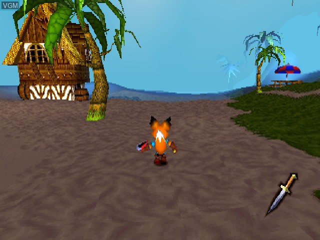 Image in-game du jeu Kingsley's Adventure sur Sony Playstation