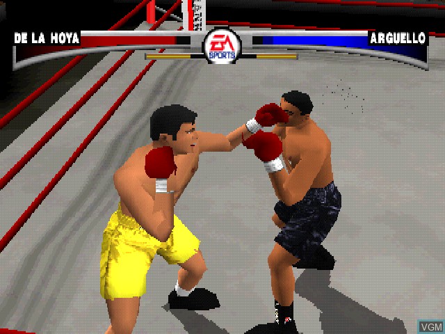Image in-game du jeu Knockout Kings sur Sony Playstation
