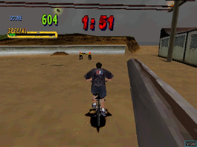 Image in-game du jeu Mat Hoffman's Pro BMX sur Sony Playstation