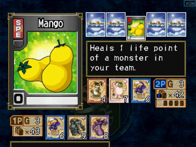 Image in-game du jeu Monster Rancher Battle Card - Episode II sur Sony Playstation