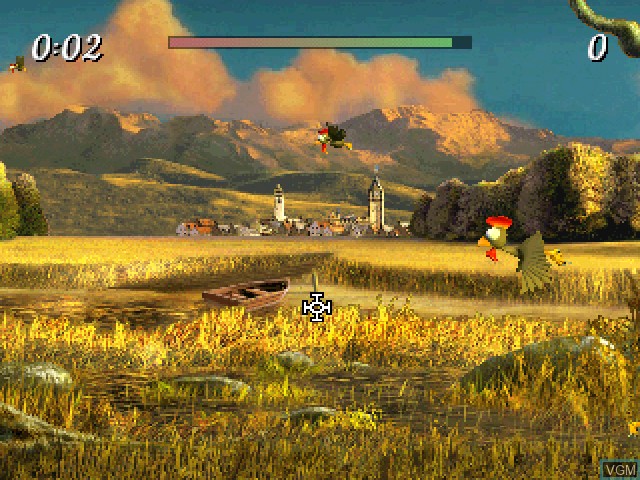 Image in-game du jeu Moorhuhn 2 - Die Jagd Geht Weiter sur Sony Playstation