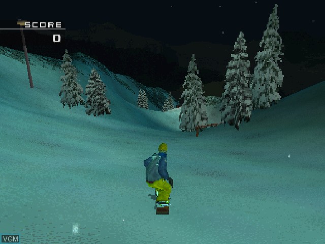 Image in-game du jeu MTV Sports - Snowboarding sur Sony Playstation