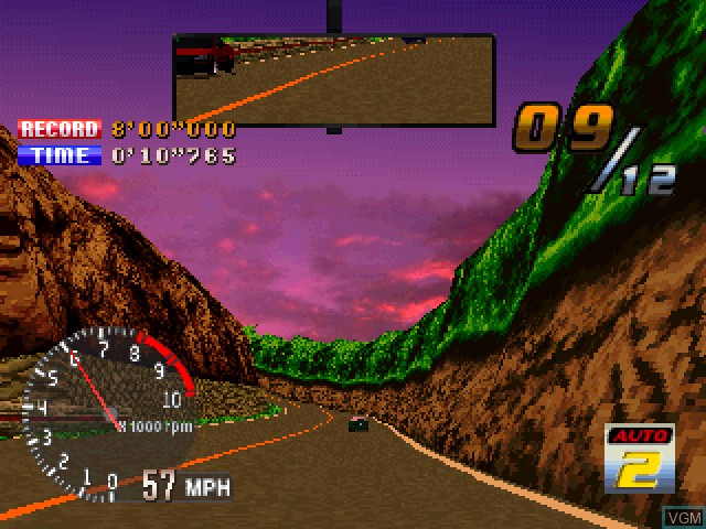 Image in-game du jeu Peak Performance sur Sony Playstation