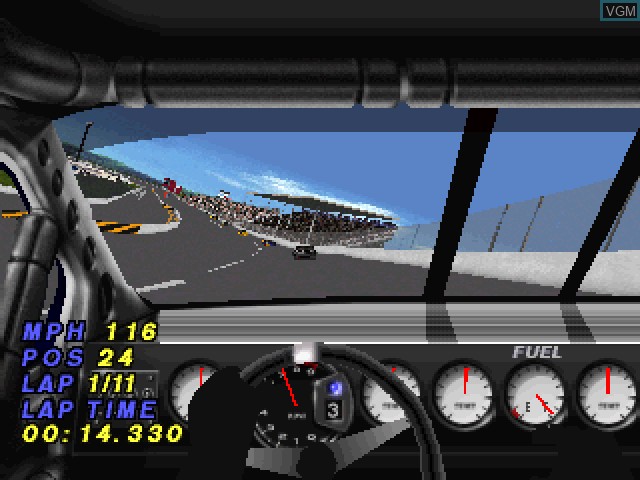 Image in-game du jeu NASCAR 99 - Legacy sur Sony Playstation