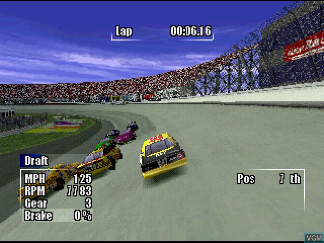 Image in-game du jeu NASCAR Heat sur Sony Playstation