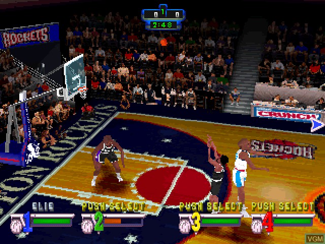 Image in-game du jeu NBA Jam Extreme sur Sony Playstation