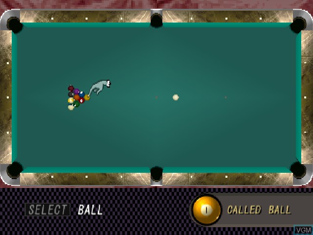 Image in-game du jeu Pool Academy sur Sony Playstation
