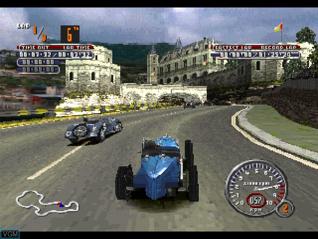 Image in-game du jeu Mille Miglia sur Sony Playstation