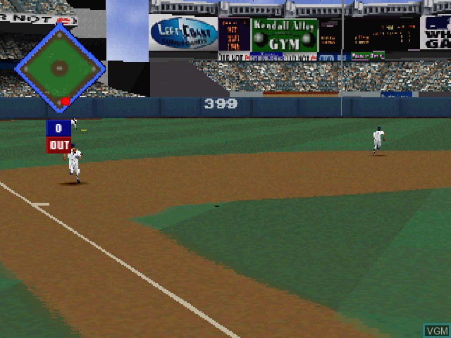Image in-game du jeu MLB 98 sur Sony Playstation