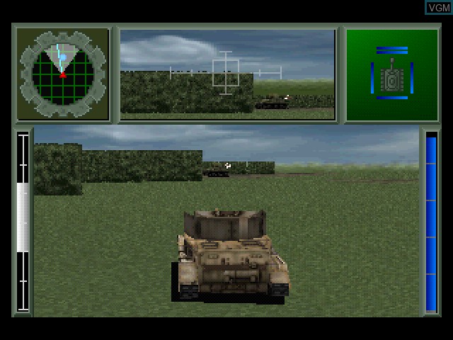 Image in-game du jeu Mobile Armor sur Sony Playstation