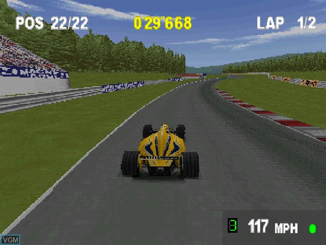 Image in-game du jeu Monaco Grand Prix Racing Simulation 2 sur Sony Playstation