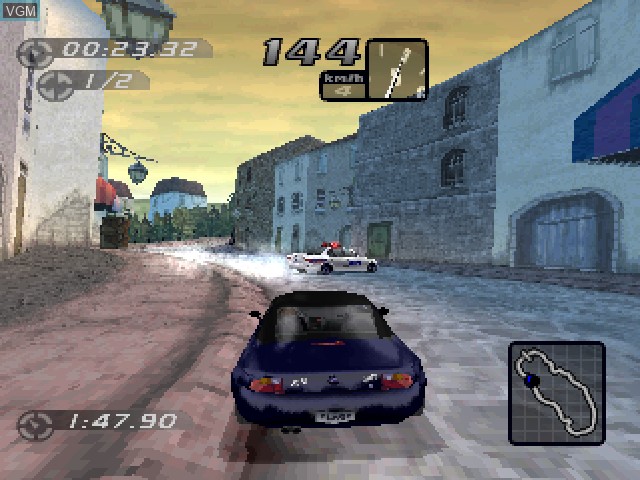 Image in-game du jeu Need for Speed - Porsche 2000 sur Sony Playstation
