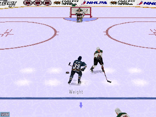 Image in-game du jeu NHL FaceOff 98 sur Sony Playstation