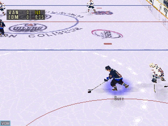 Image in-game du jeu NHL FaceOff 99 sur Sony Playstation