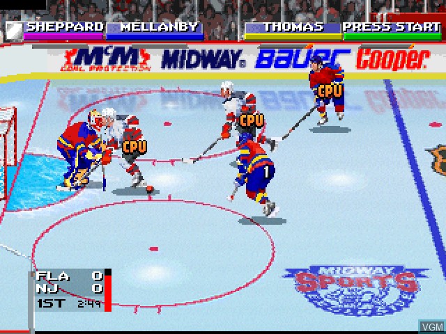 Image in-game du jeu NHL Open Ice - 2 on 2 Challenge sur Sony Playstation