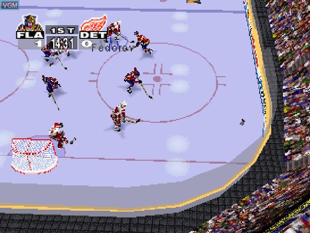 Image in-game du jeu NHL Powerplay 98 sur Sony Playstation