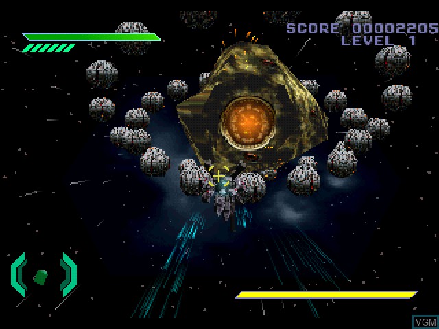 Image in-game du jeu Omega Boost sur Sony Playstation
