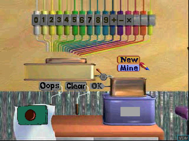 Image in-game du jeu P.K.'s Math Studio 1 sur Sony Playstation