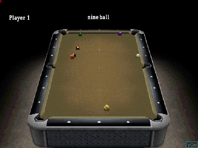 Image in-game du jeu Simple 1500 Series Vol. 50 - The Billiard 2 sur Sony Playstation