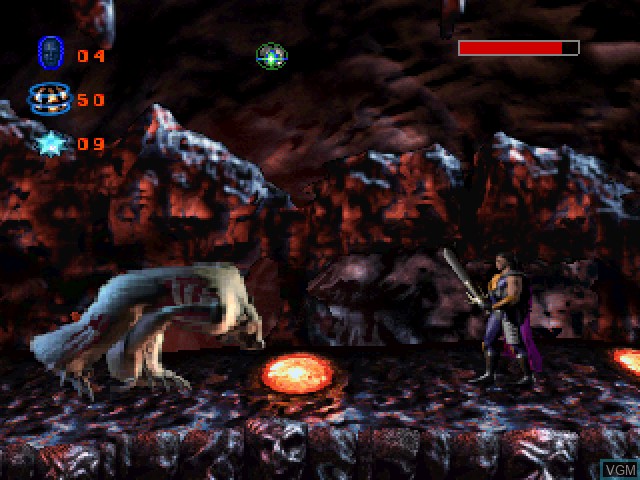 Image in-game du jeu Skeleton Warriors sur Sony Playstation