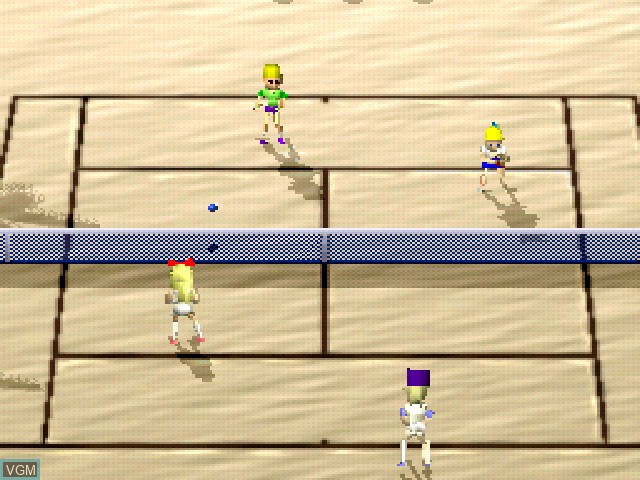 Image in-game du jeu Smash Court sur Sony Playstation