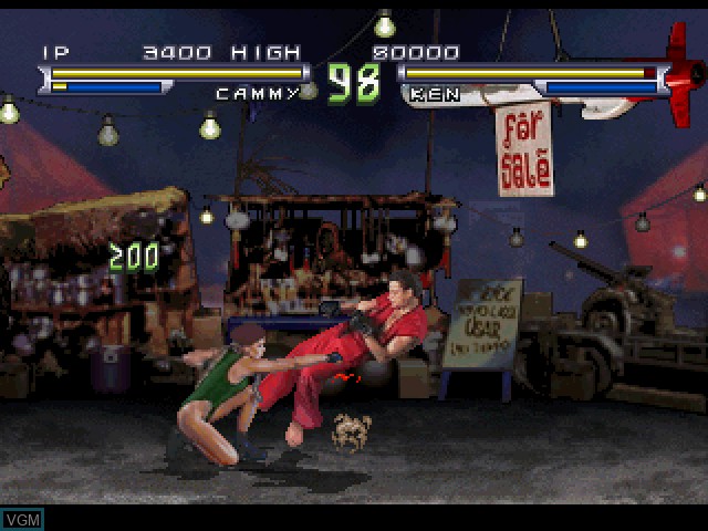 Image in-game du jeu Street Fighter - The Movie sur Sony Playstation