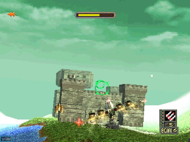 Image in-game du jeu World Destruction League - WarJetz sur Sony Playstation