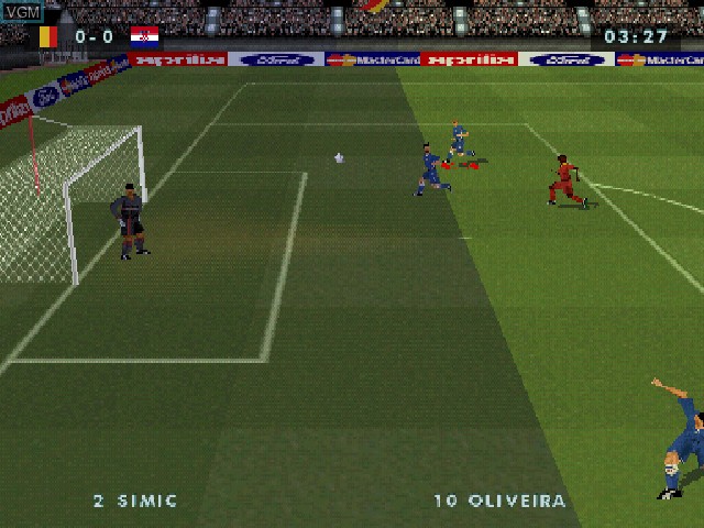 Image in-game du jeu Monde des Bleus, Le - Le Jeu Officiel de l'Équipe de France sur Sony Playstation
