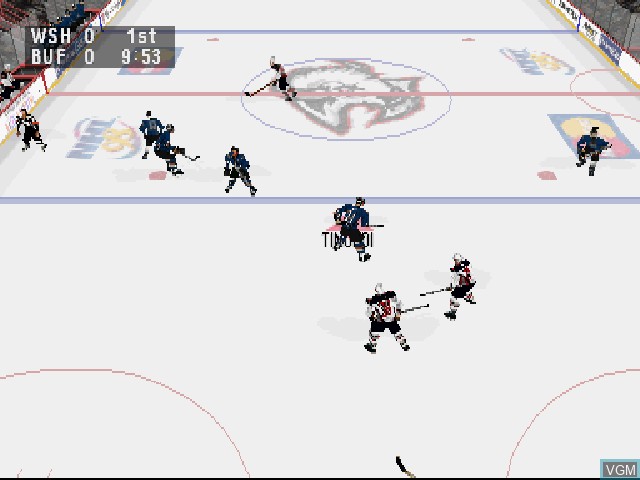 Image in-game du jeu NHL 98 sur Sony Playstation