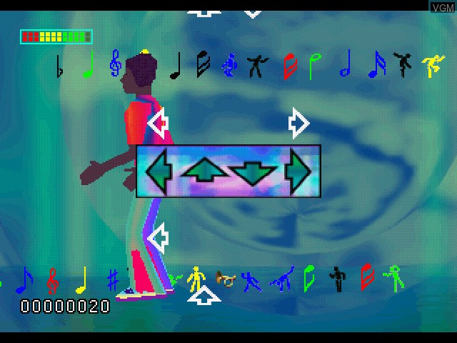 Image in-game du jeu Rhythm Beat sur Sony Playstation