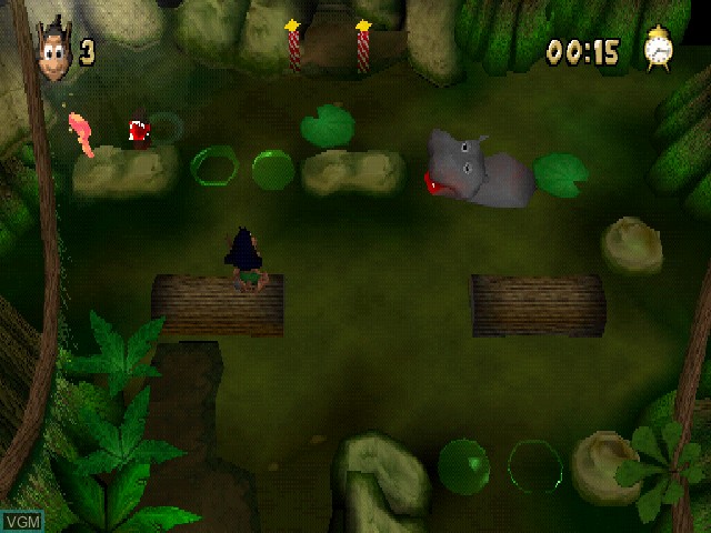 Image in-game du jeu Hugo - Frog Fighter sur Sony Playstation