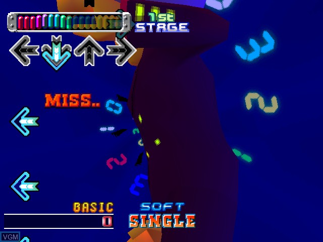 Image in-game du jeu Dance Dance Revolution 3rd Mix sur Sony Playstation
