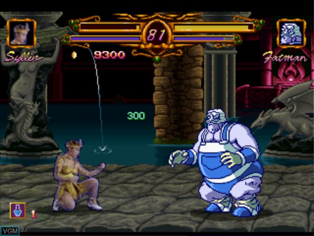 Image in-game du jeu Twin Goddesses sur Sony Playstation
