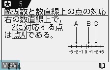 Image in-game du jeu Chuu 1 Suugaku sur Benesse Corporation Pocket Challenge V2